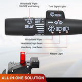 Turn Signal Switch Compatible with 1995 1996 1997 1998 1999 Chevy C1500 K1500 Pickup Tahoe GMC C1500 K1500 Pickup Yukon 1995-2000 Chevy C2500 K2500 K3500 Pickup GMC C2500 K2500 Pickup