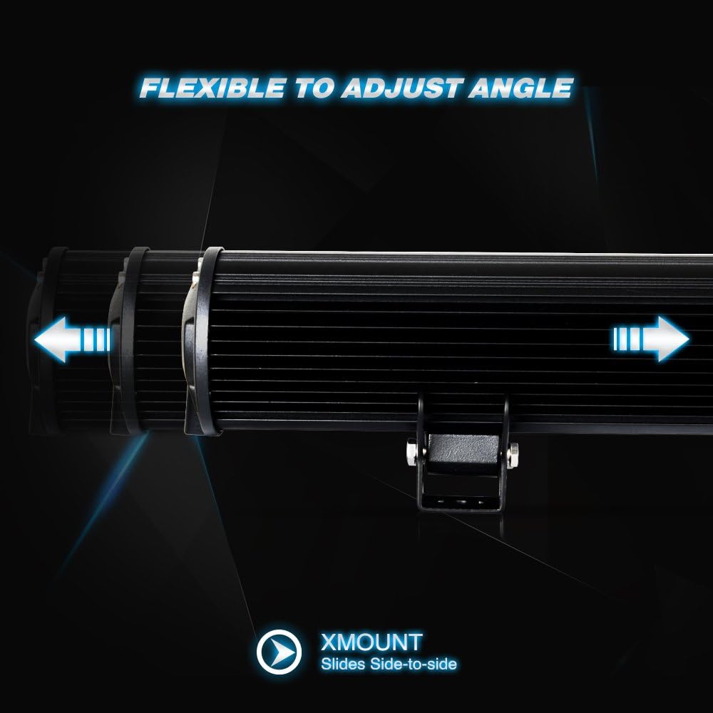 LED Light Bar 20 Inch 126w Spot Flood Combo Led Bar Off Road Lights 4wd 4x4 Utv Sand Rail Atv Suv Motorcycle Trailer Train Mining Truck