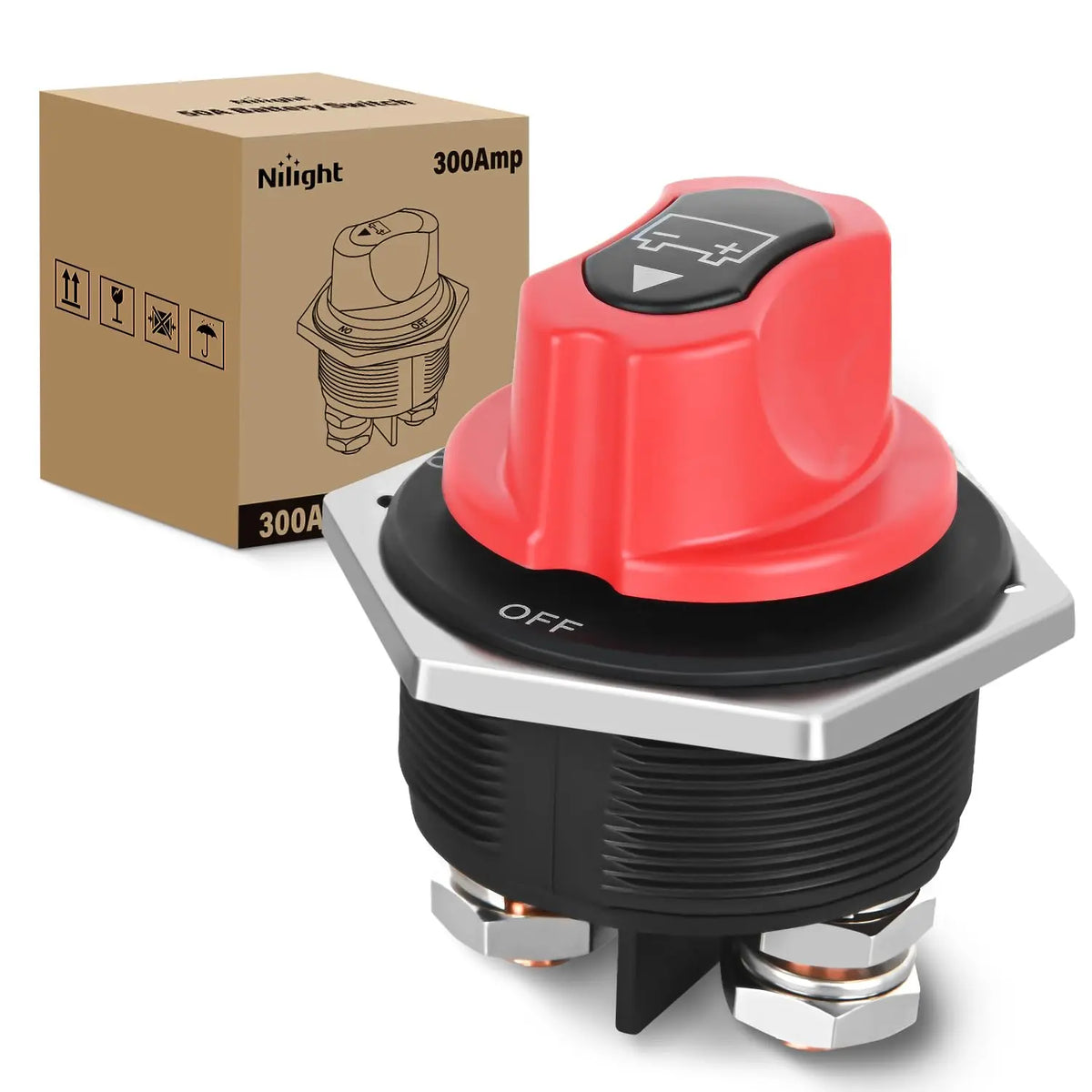 300A ON/OFF Disconnetc Battery Switch - Nilight