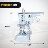 2 Inch Trailer Coupler Repair Kit with Chain 3500 lb Capacity | Fit for Nilight Straight Trailer Coupler 2 Inch 2.5 Inch 3 Inch Channels
