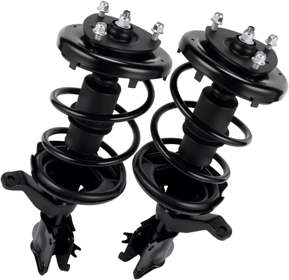 Front Struts Shocks Complete Assembly Kit Compatible with Honda Civic Acura EL 2001 2002 2003 2004 2005, Front Shock Absorber Strut Coil Spring Assembly Pair Replaces OE# 171433 171434, 2PCS