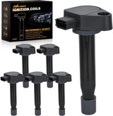 Ignition Coil Pack Fit for Honda 2000 2001 02 2003-2007 Accord Odyssey 2008-2010 EX LX DX NHL SE Fit for Acura 1999-2008 CL RL TL 3.0L 3.2L 3.5L V6 OE# UF242 C1221 Ignition Coils Set of 6