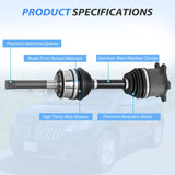 CV Axle Shaft Assembly Compatible with 1986 1987 1988 1989 1990 1991 1992 1993 1994 1995 Toyota Pickup 4Runner Half-Shaft Assemblies Replacement Front Wheel Driver and Passenger Side