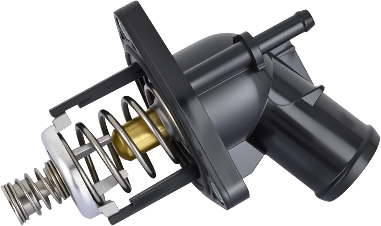 Thermostat Housing Assembly Fit for Cadillac Escalade 2015-2020 Chevy Silverado Tahoe Suburban GMC Sierra Yukon 2014-2020 Engine Coolant Thermostat Housing for Car 902-2090 815-207 12674639