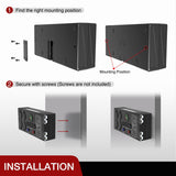 Mini Power Box 12V 24V DC Compact Design Distribution Box Plug & Play Multi Ports -2 Anderson, 3 USB, 3 USB-C, 4 Cig Sockets Perfect for Outdoors Camping Fishing RV 4Wd Caravans Emergency