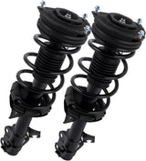 Front Struts Shocks Complete Assembly Kit Compatible with Nissan Versa 2007-2011 ALL Models, Versa 1.8L 2012 Front Shock Absorber Strut Coil Spring Assembly Pair Replace OE#172351 172352, 2PCS