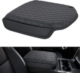 Center Console Cover Fit for Chevy GMC Silverado Sierra 2019-2026 | for Tahoe Yukon Suburban 2021-2026 Bucket Seat Accessories Middle Armrest Cover for Car Waterproof Leather Arm Rest Cushion