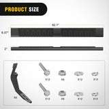 Running Boards for 2015-2025 Chevrolet Colorado/GMC Canyon Crew Cab 6 Inch Side Step Nerf Bars Black