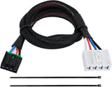 Wiring Harness Kit Brake Controller Wiring Harness Adapter for Dodge Ram 1995-2009 Dakota 1997-2011 Durango 1998-2009 Factory Towing Package Required Towing Hitch Trailer RV