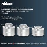 1.5inch Rear Leveling Kit for 2009-2023 Ram 1500 2018 2019 2020 2021 2022 2023/2000-2020 Tahoe Suburban Yukon 1500/2002-2013 Avalanche 1500 2WD 4WD Rear Raise Suspension Strut Spacers