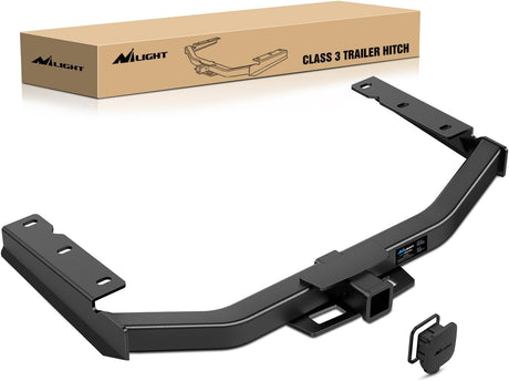 Class 3 Trailer Hitch Fits Toyota Highlander 2020 2021 2022 2023 2024 2025 (Not Fit XSE Models) 2 inch Hitch Receiver Multi-Fit Hitch to Receive Ball Mount Cargo Carrier Bike Rack Tow Hook