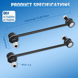 K750094 K750095 Front Sway Bar Links for Nissan Altima 2007-2021 | for 2007 2008 2009 2010 2011 2012 2013 2014 2015 2016 2017 2018 2019 2020 2021 Altima Driver and Passenger Side Link Kit