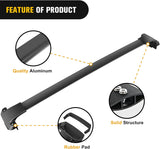 Roof Rack Cross Bars Fit for Subaru Crosstrek 2018-2023 & Impreza 2017 18 19 20 21 22 2023 Aluminum Rails Crossbars with Rubber Pad for Rooftop Cargo Carrier Kayak (Only Fit Raised Side Rails)
