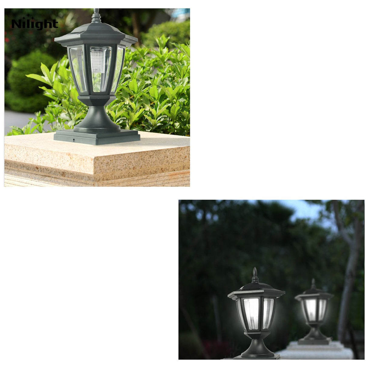 Light post luminaires