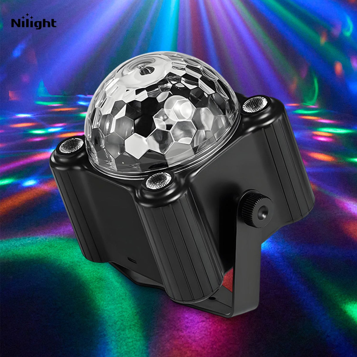 Lighted disco balls