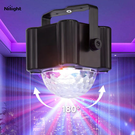 Lighted disco balls