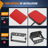 6Gang Multifunction Red Rocker Switch Panel System Nilight