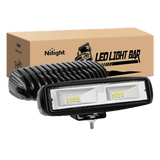 LED Light Bar 6" 48W 4800LM Flood Led Work Lights (Pair)