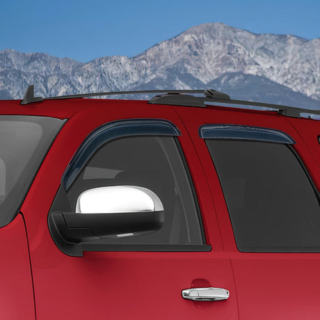 Nilight Window Rain Guards for Chevy Tahoe/GMC Yukon 2007 2008 2009 2010 2011 2012 2013 2014, Out-Channel Window Visors Vent Wind Deflectors-4PCS