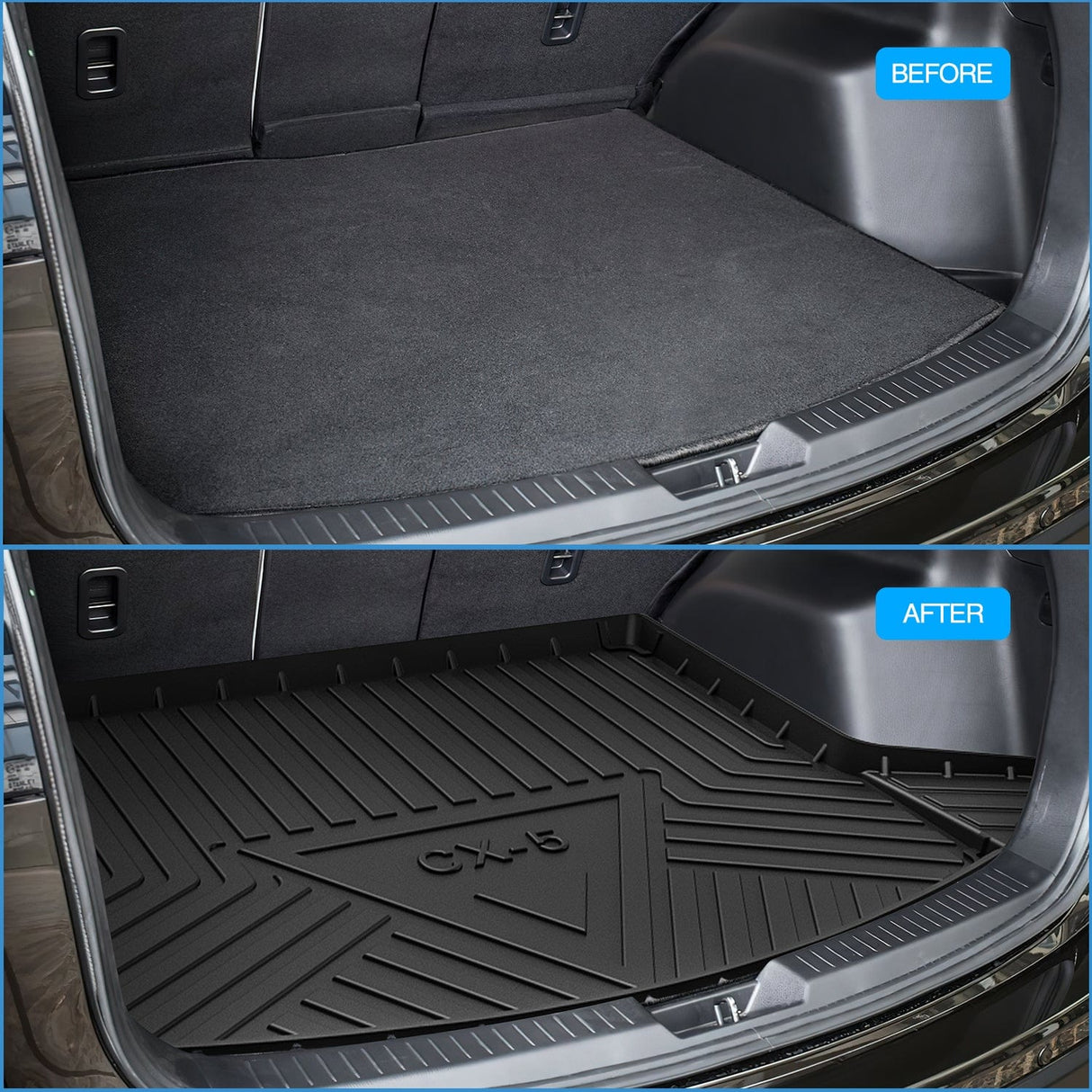Cargo Mats 2017 2018 2019 2020 2021 2022 2023 2024 2025 Mazda CX5 Cargo Mats