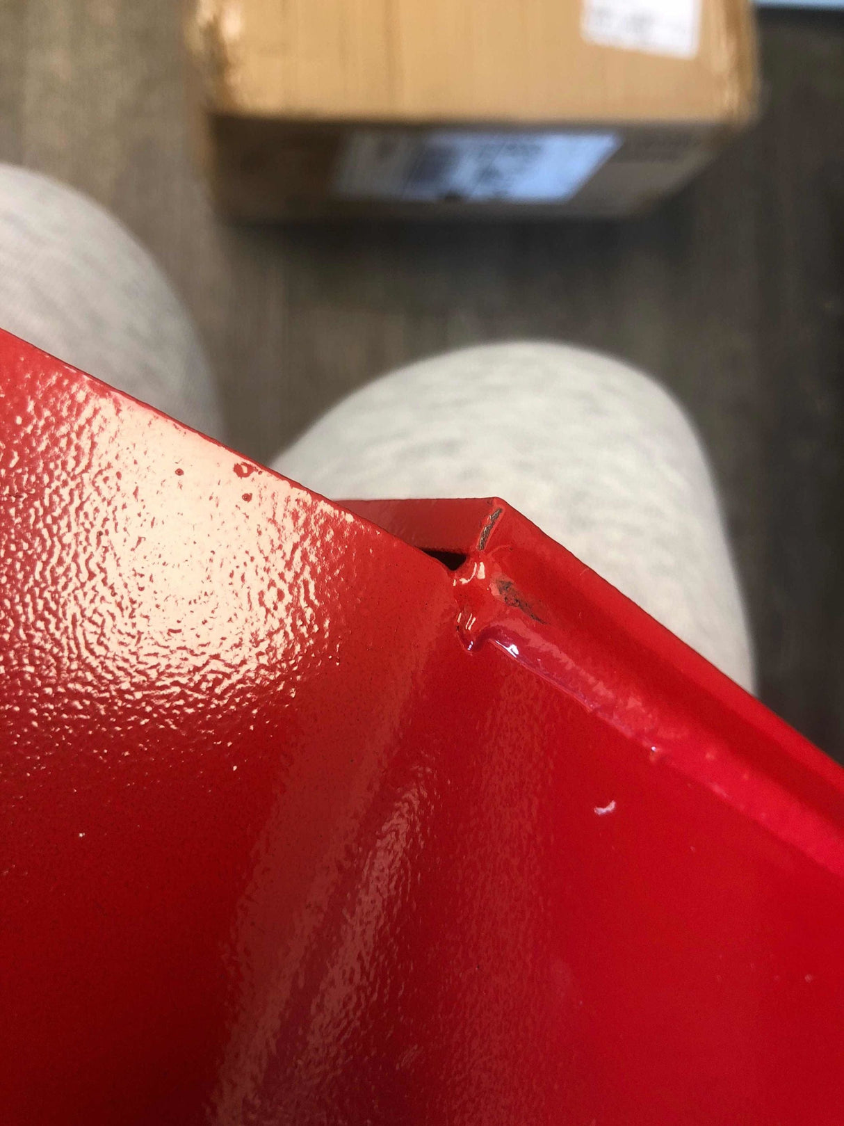 Forklift Trailer Hitch Attachment Fits 2 Inch Receiver Red