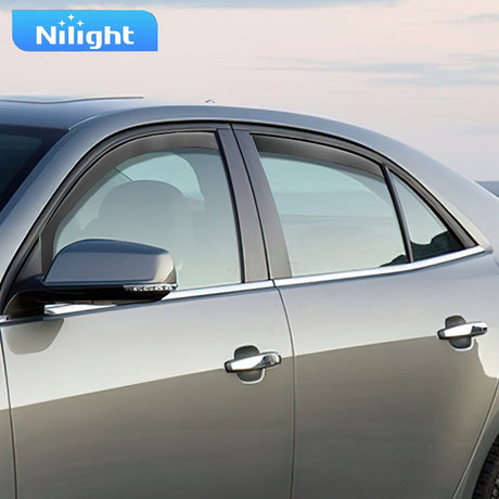 Nilight Vent Window Visors for Toyota Venza 2021 2022 2023 2024 2025, in-Channel Rain Guards, Original Window Deflectors-4PCS
