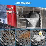 Floor Mats for Dodge Grand Caravan 7 Seats 2011-2021/2008-2016 Town & Country (Stow'n Go Only) All Weather Custom Fit Heavy Duty Floor Liners