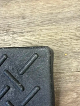 2.4Inch Rise Curb Ramps, Heavy Duty Rubber Driveway Threshold Shed Ramp for Sidewalk Cars Lawn Mower Wheelchairs Motorcycles, 3300lbs Load Capacity (25% OFF Final Checkout)