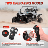 winch hook 13500 lb ATV/UTV Electric Winch Kit With Synthetic Winch Rope