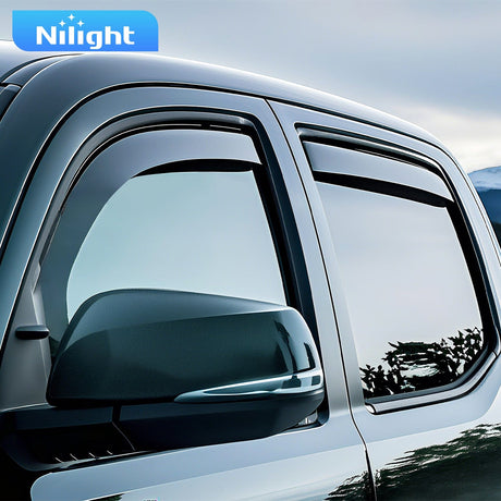 Rain Guards Window Visors for Pathfinder 2022 2023 2024 2025(Not fit Rock Creek), Original Rain Guards, Window Deflectors-4PCS