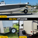 Nilight Spare Tire Carrier Trailer Spare Tire Mount Boat Trailer Carrier Bracket Utility Trailer Accessories Fits 4 &amp; 5 &amp; 6 Lugs Trailer Wheels on 4Inch 4.5Inch 4.75Inch 5Inch and 5.5Inch Bolt Patterns 150 Lbs