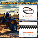 Go Kart Drive Belt 40 Series Torque Converter Belt Replacement for Comet 203785A Comet 203785 MANCO 12346 40 Series, 3 Pack