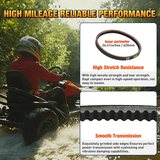 Vehicle Parts & Accessories 725 Go Kart Drive Belt Fit for Hammerhead 80T Mudhead 208R 14704 Trailmaster Mid Karts MB200 XRX Mud Head Go Kart 6.5HP Engine 30 Series Torque Converter Belt Replacement 9.100.018-725, 3 Pack