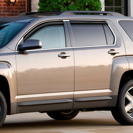 Nilight 4pcs Rain Guards For GMC Terrain 2010 2011 2012 2013 2014 2015 2016 2017