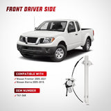 741-348 Window Regulator/Motor Front Driver Side Compatible with Nissan Frontier 2005 2006 2007 2008 2009 2010 2011 2012 2013 2014 2015 only use Connector 2 Pins