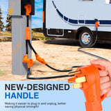 Nilight 50 Amp to 50 Amp RV Y Splitter Adapter Cord 50A Male Plug to Two 50A Female Outlet NEMA 14-50P 14-50R Pure Copper STW 10 AWG Heavy Duty Cable for RV Camper Generator