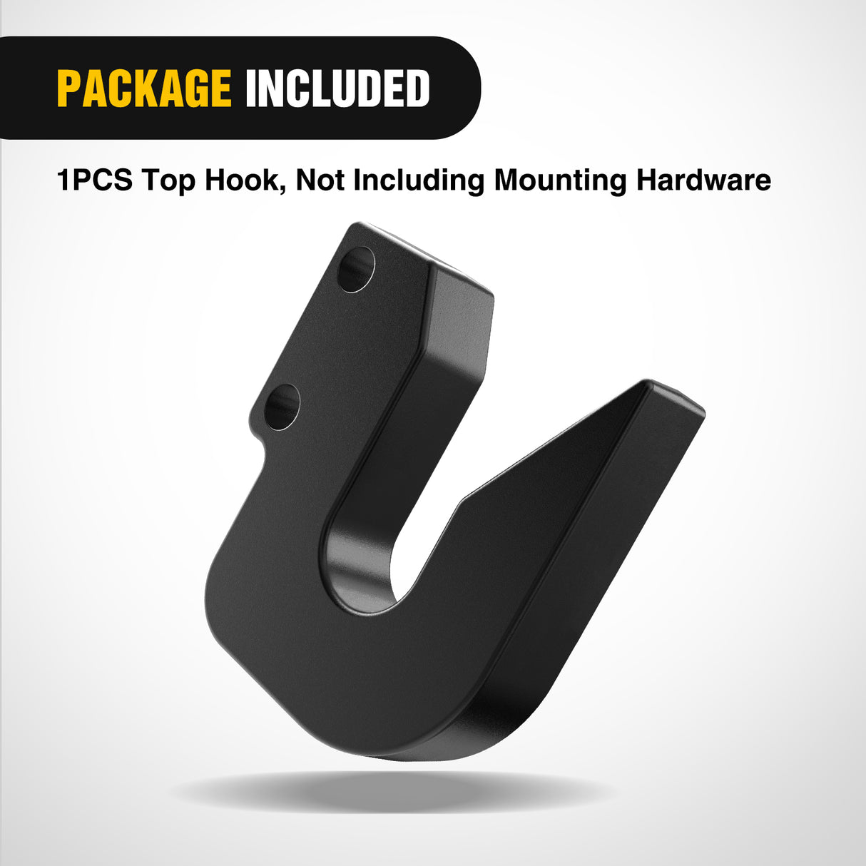Tractor Hook Quick Hitch Top Hook for Cat 1 Fit for Harbor Freight Tow Hook Up 3 Point Quick Attach Category Black Powder Coated Replaces HW14-11-37 and HF141137