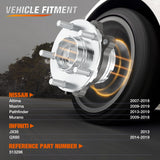 Nilight Front Wheel Hub Bearing Assembly for Nissan Altima 2007-2013 2014 2015 2016 2017 2018, Murano 2009-2018, Maxima 2009-2019, Pathfinder 2013-2019, Infiniti QX60 2013-2017, OEM 513296