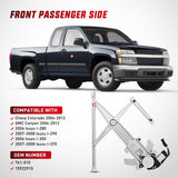 Nilight Front Passenger Window Regulator with Motor, Compatible with Chevy Colorado/GMC Canyon 2004 2005 2006 2007 2008 2009 2010 2011 2012, Power Window Lift Motor Assembly, 741-015