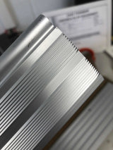 Door Threshold Ramp 1inch Rise Portable Aluminum Wheelchair Door Transition Entry Ramps for Doorways Home Steps
