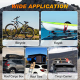 2014 2015 2016 2017 2018 2019 Toyota Highlander XLE Limited SE Aluminum Heavy Duty Roof Rack Cross Bars