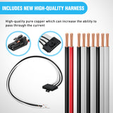 Nilight AC Blower Motor Resistor Kit with Harness Fit for Cadillac Escalade, Chevy Avalanche Silverado Suburban Tahoe, GMC Sierra Yukon 2003-2006 Replaces 89019088, 973-405, 15-81086, 22807123