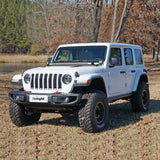 Hood Light Mounting Brackets Compatible with Jeep Wrangler JK 2007-2017, LED Light Bar Hood Mount Bracket, No Drilling Required, 2PCS