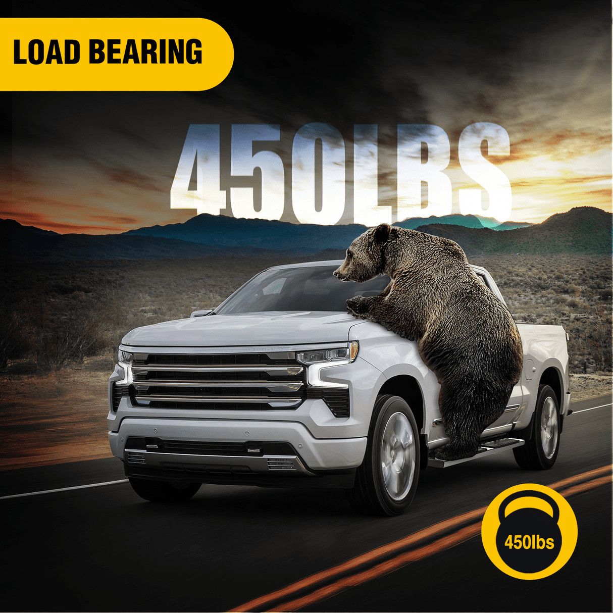 Running Boards for 2015 2016 2017 2018 2019 2020 2021 2022 2023 2024 2025 Ford F-150 SuperCrew Cab 2017 2018 2019 2020 2021 2022 2023 2024 2025 Ford F250 F350 Super Duty Crew Cab 6 Inch Stainless Steel Bolt-on Side Step Nerf Bars
