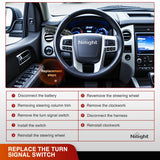 Turn Signal Switch Compatible with 2007 2008 2009 2010 2011 2012 2013 2014 Ford Expedition 2007-2014 Lincoln Navigator Multifunction Combination Lever Switches