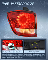 Nilight Taillight Assembly Compatible with 2011 2012 2013 2014 2015 2016 2017 2018 2019 2020 Dodge Journey Outer Tail Light Left Drive Side