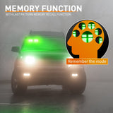 led strobe light 48 LED Green Emergency Warning Strobe Lights