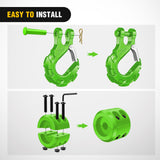winch hook 3/8 inch Grade 70 Winch Hook Green