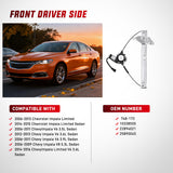 2006 2007 2008 2009 2010 2011 2012 2013 Chevrolet Impala 2014 2015 2016 Impala Limited Front Driver Side Power Window Regulator