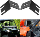 Light Bar UTV Front Side A Pillar Hood Mounting Brackets for 50-54 inch Lights Pods Compatible with Pioneer 700 1000 2014 2015 2016 2017 2018 2019 2020 2021 2022 2023 2024